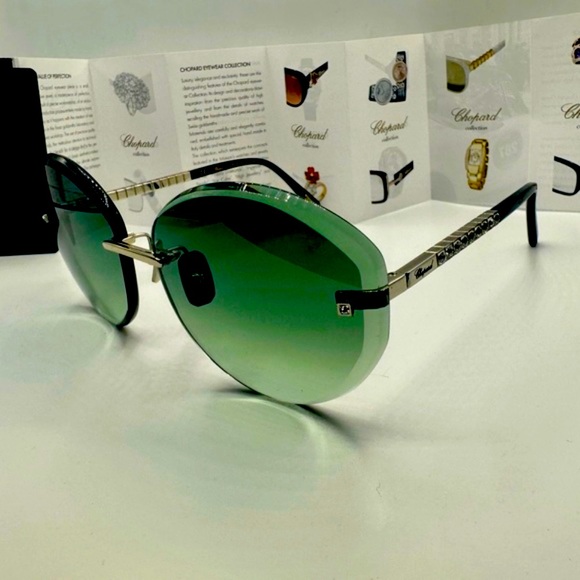👑Chopard 🏆Made in. Japan 🇯🇵 ‼️Special edition Sunglasses 2SCHD43S 🆙 - Picture 11 of 15